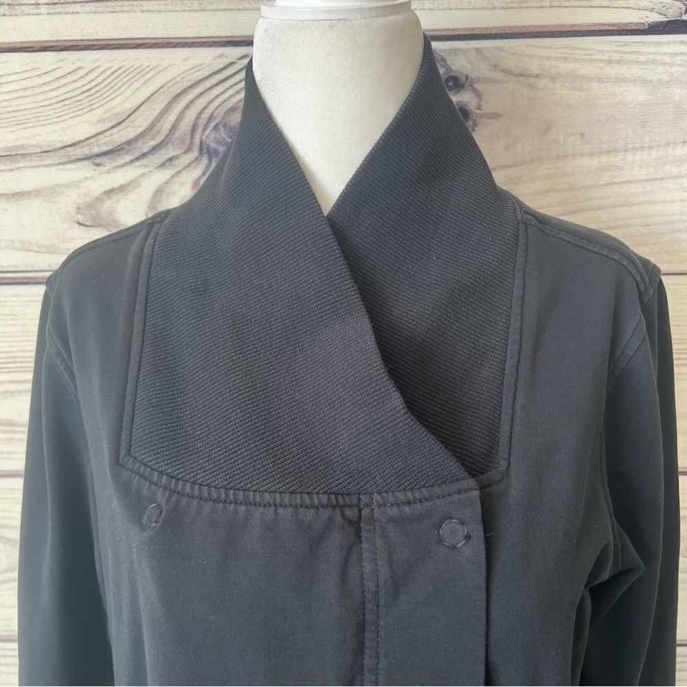 Lululemon Black Belle Wrap Cardigan Sweatshirt - Picture 6 of 16